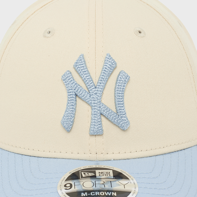New Era Side Script 9Forty® Cap New York Yankees beige 99253 5