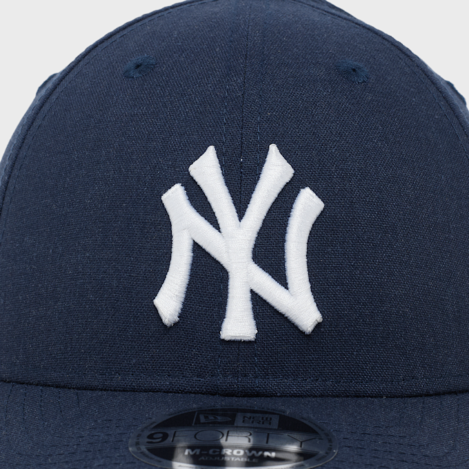 New Era Linen 9Forty® Cap New York Yankees bleu 99257 4