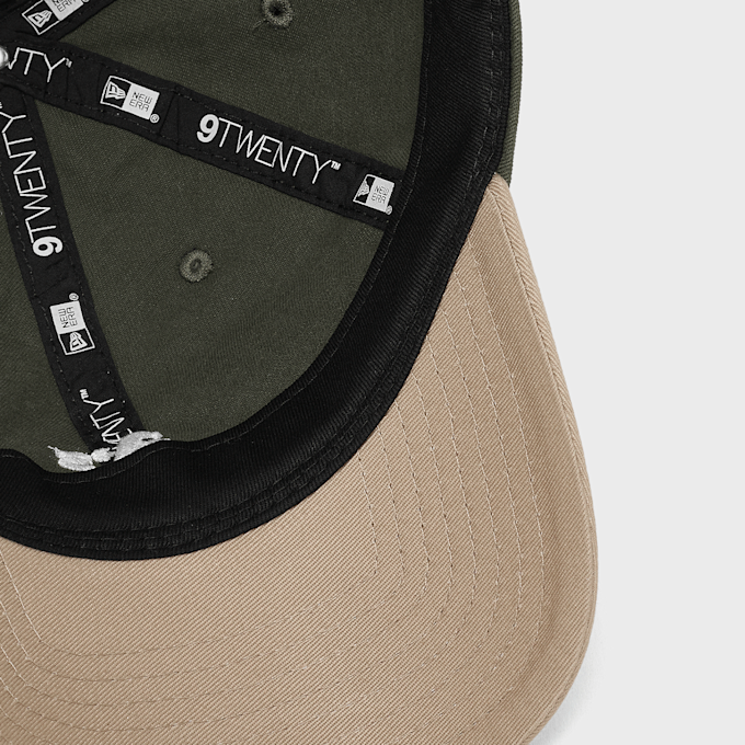 New Era Mini Washed Contrast 920 Cap Oakland Athletics groen 99256 3