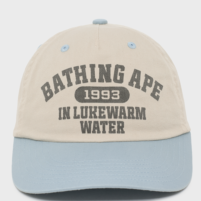 A Bathing Ape Logo Cap beige 99516 4