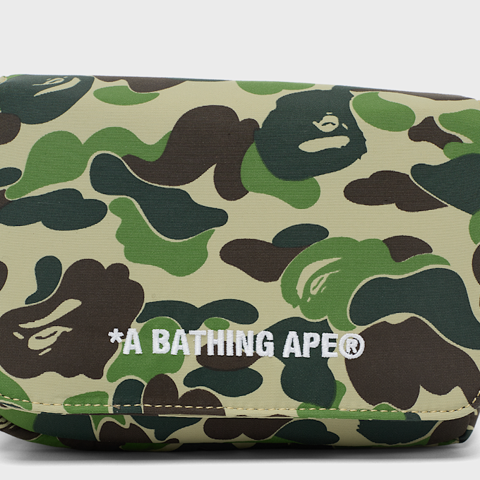 A Bathing Ape ABC Camo Mini Shoulder Bag vert 99534 5