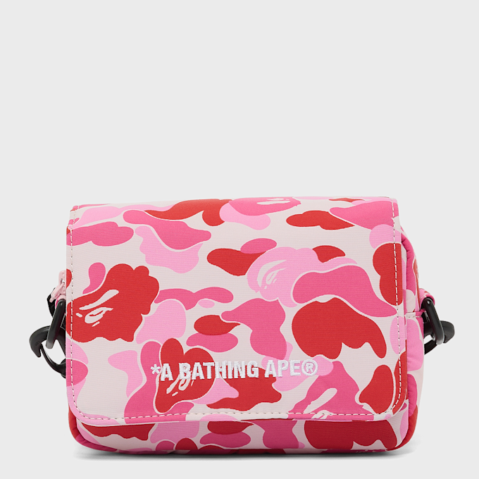 A Bathing Ape ABC Camo Mini Shoulder Bag rosa 99533 1