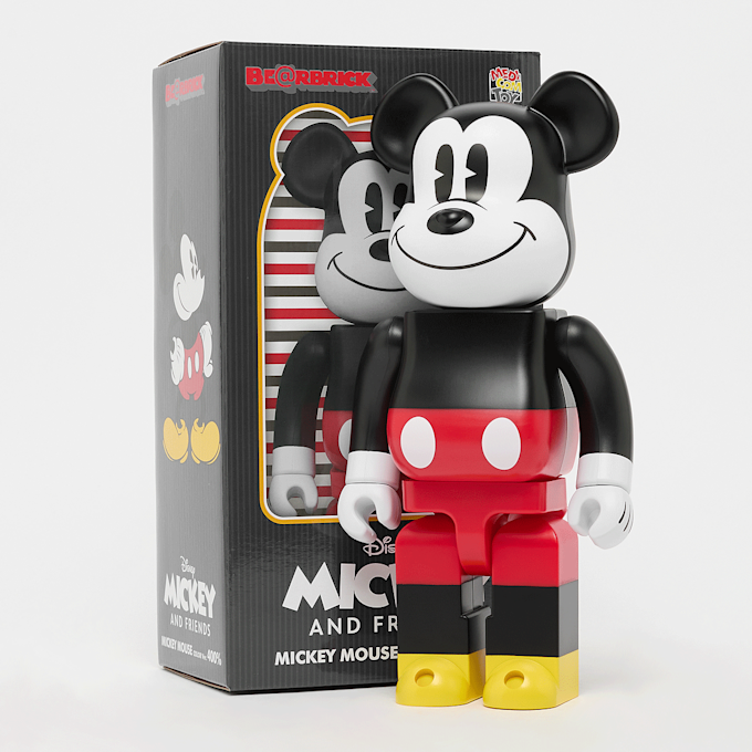 Medicom Bearbrick Mickey Mouse Color (Mickey Mouse & Friends) 400% multicolor 99816 4
