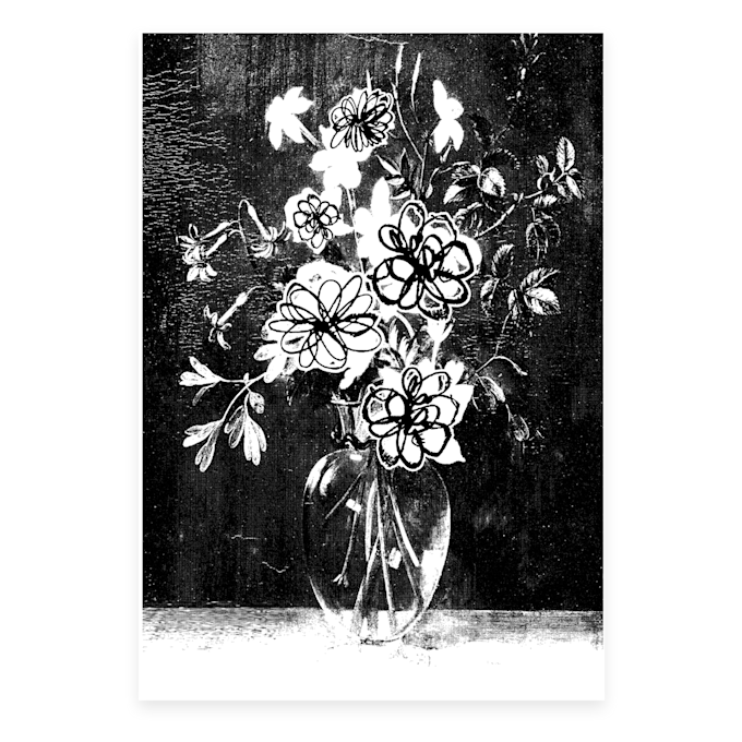 solebox x Mago Blooming Again Print weiß 100378 3