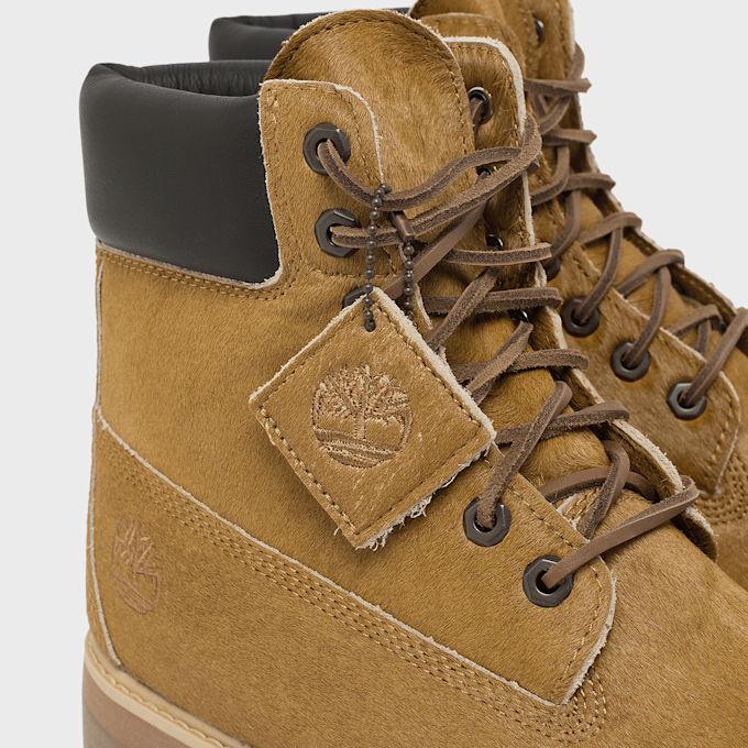 Timberland Heritage 6 Inch Lace Up Boot Hair On Braun 102635 6