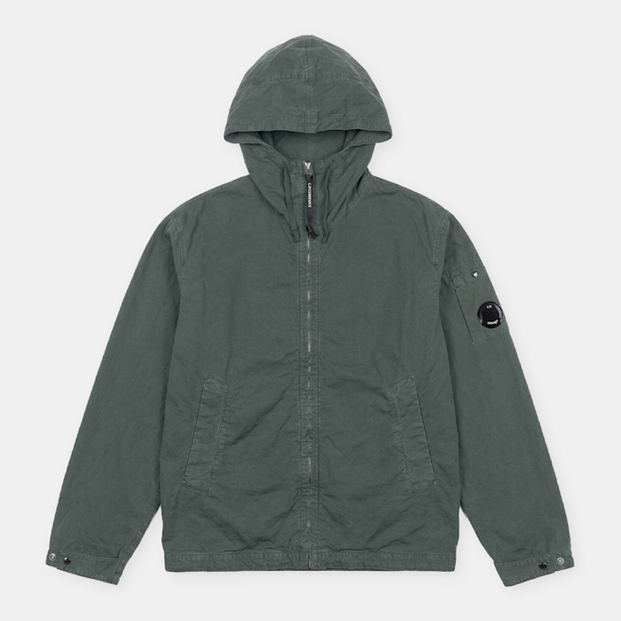 C. P. Company Micro-Reps Hooded Lens Jacket grey 102711 1