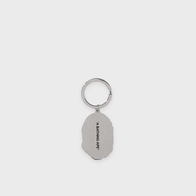 A Bathing Ape Ape Head Metal Keychain braun 102808 2