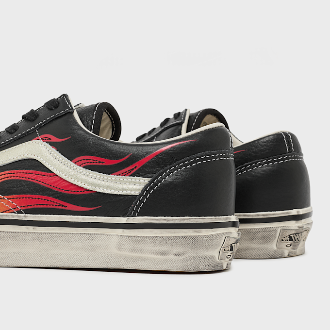 Vans Old Skool 36 LX "Black Archive Flame" zwart 103152 5