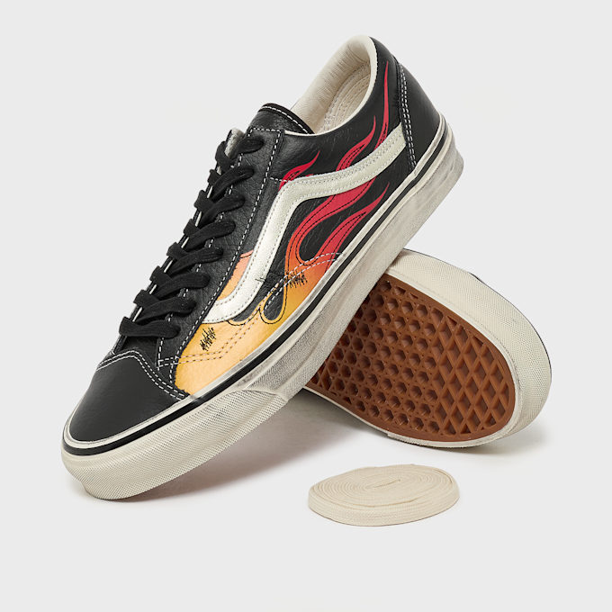 Vans Old Skool 36 LX "Black Archive Flame" zwart 103152 7