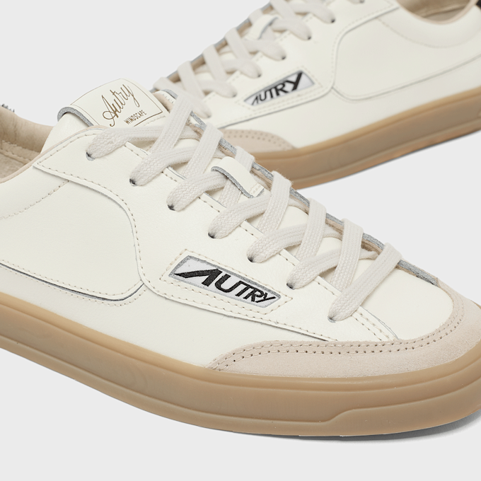 Autry Wmns Windscape Low Leather/Pony/Suede marshmallow/brown Beige 103190 6