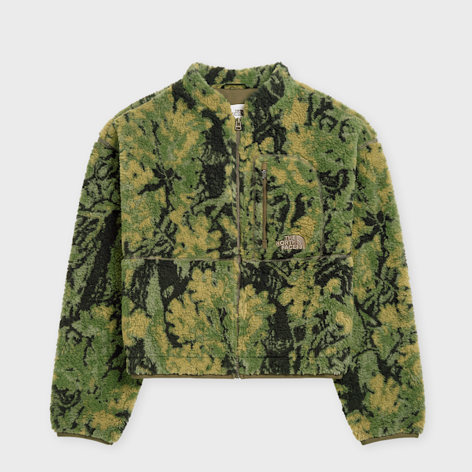 The North Face Wmns Extreme Pile 2 FZ Jacket Print green 103247 1