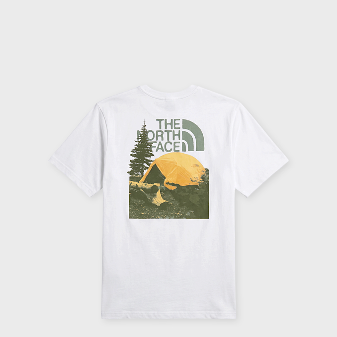 The North Face Pitch A Tent Relaxed Tee Weiss 103251 1