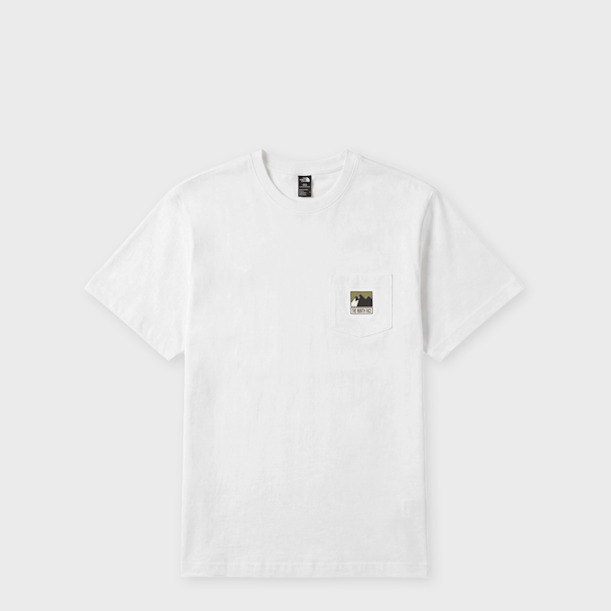The North Face Mountain Logo Relaxed Short-Sleeve Graphic T-Shirt white 103265 1