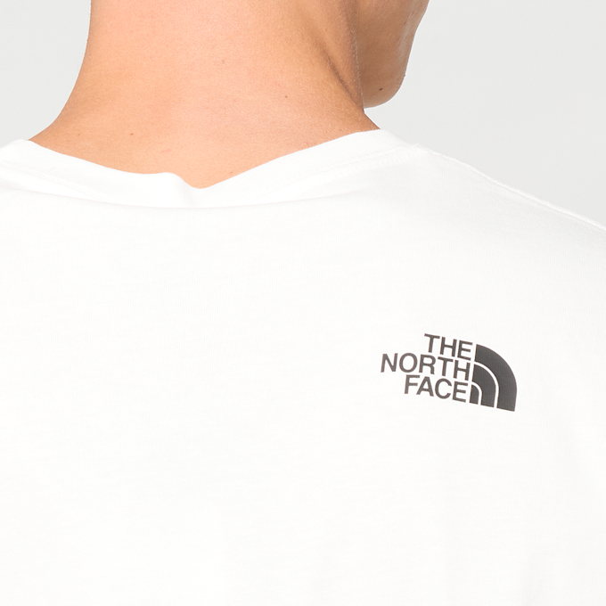 The North Face Mountain Logo Relaxed Short-Sleeve Graphic T-Shirt white 103265 4