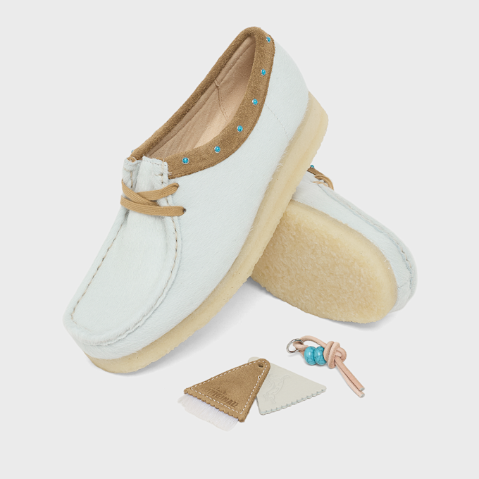 Clarks Originals Wmns Wallabee blue 103346 7