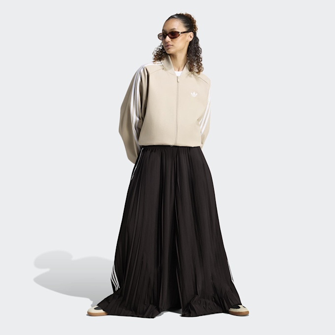 adidas Originals Pleated Track Pants brown Undefined Color 103686 2
