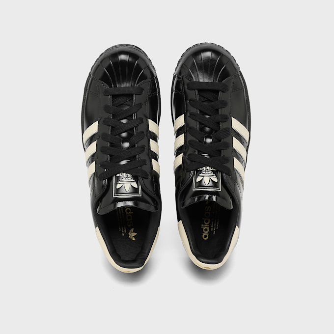 adidas Originals Wmns Superstar II core black/cream white/gold met. Schwarz 103712 4