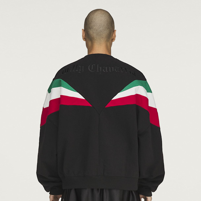 adidas Originals x Willy Chavarria Chicano Sweatshirt Blau 103858 3