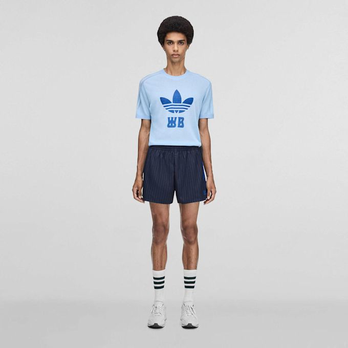 adidas Originals x Wales Bonner Pinstripe Short blue 103867 2