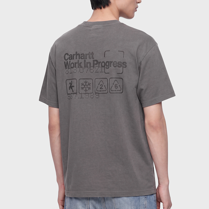 Carhartt WIP S/S Boxed T-Shirt soot garment dyed Undefined Color 104072 3