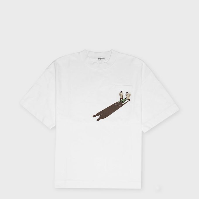 House of Errors The Body Pocket T-Shirt white 104114 1