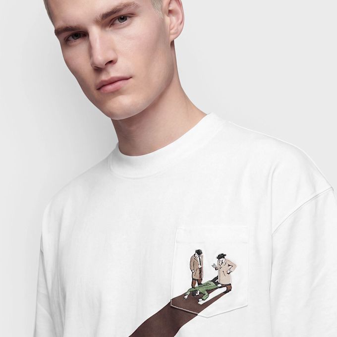 House of Errors The Body Pocket T-Shirt white 104114 3