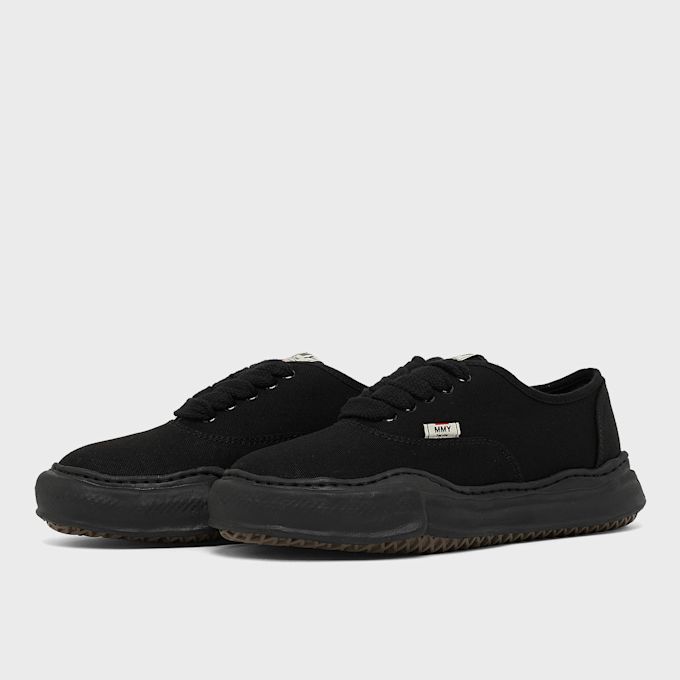 Maison Mihara Yasuhiro BAKER OG Sole Canvas Low Schwarz 104125 1
