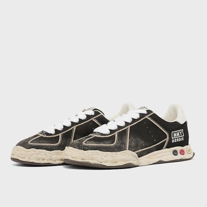 Maison Mihara Yasuhiro Herbie Overdyed Suede Low Top Sneaker Grau 104128 1