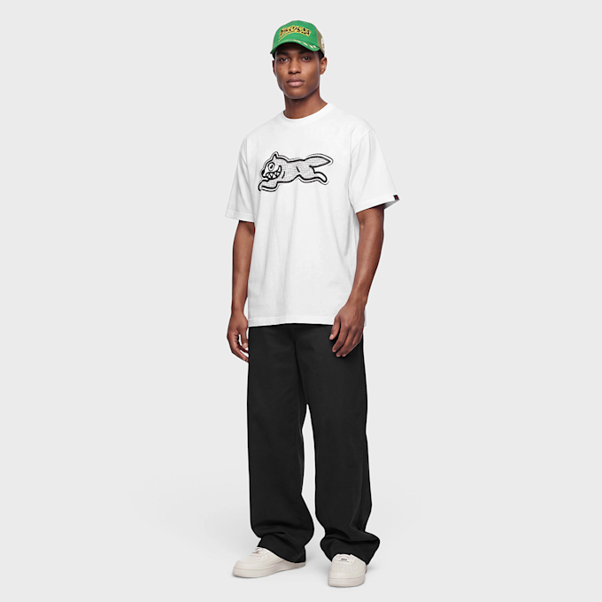 ICECREAM Half Tone Running Dog T-Shirt white 104144 2