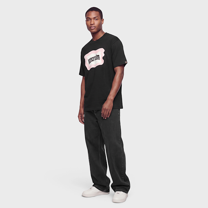 ICECREAM Block Logo T-Shirt black 104143 2