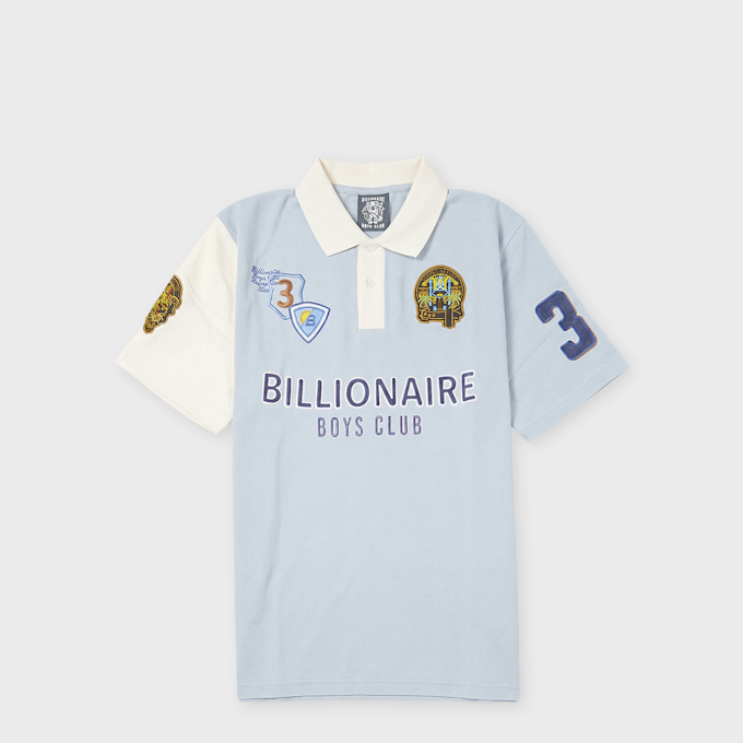 Billionaire Boys Club Resort Polo Shirt Blau 104152 1