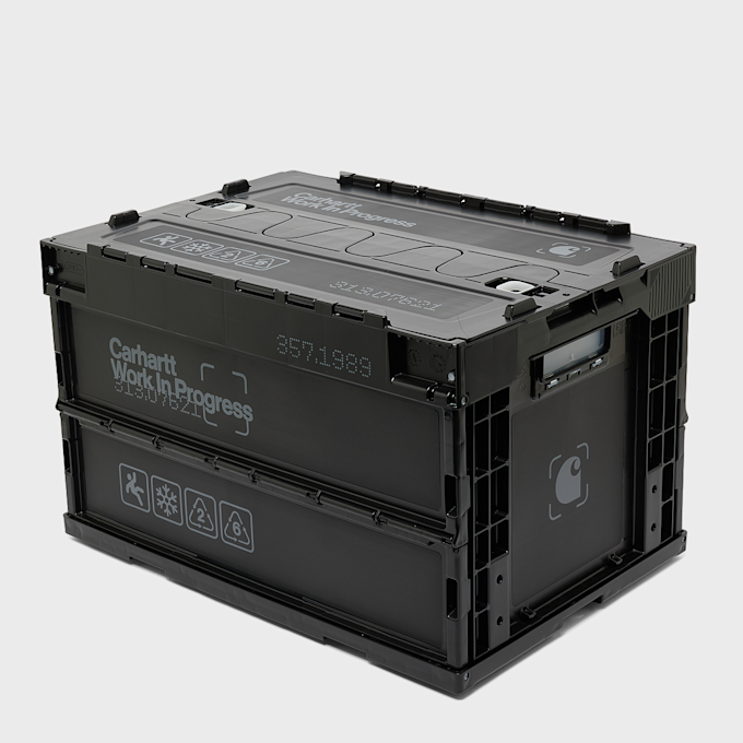 Carhartt WIP Boxed Foldable Container black/grey Undefined Color 104231 1