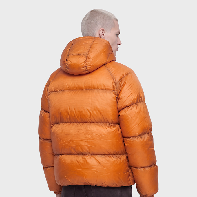 Daily Paper Raglan Sleeve Dias Puffer Jacket Orange 104453 3