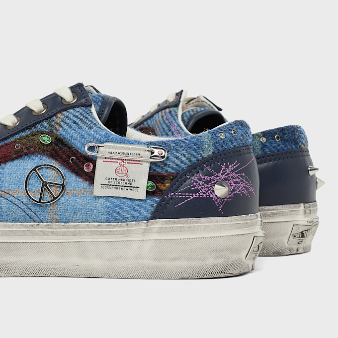 Vans LX Old Skool 36 Harris Tweed navy/multi Undefined Color 104610 5