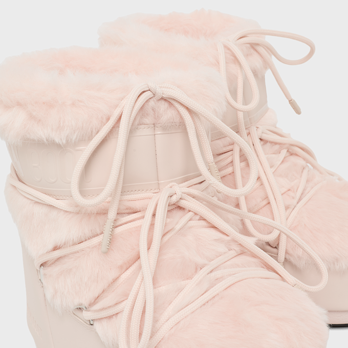 Moon Boot Moon Boot Icon Low Faux Fur dusty pink Undefined Color 104873 6