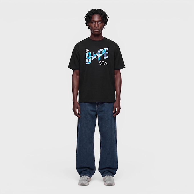 A Bathing Ape ABC Camo Bape Sta Tee schwarz 104943 2