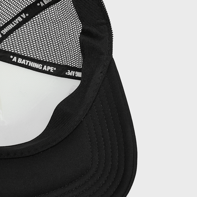 A Bathing Ape College Mesh Cap black 105064 3