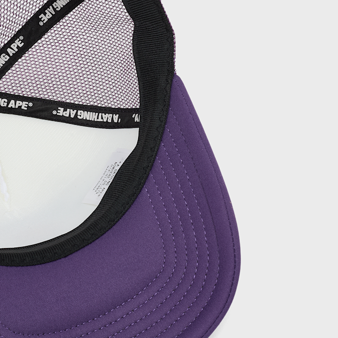 A Bathing Ape College Mesh Cap lila 104992 3