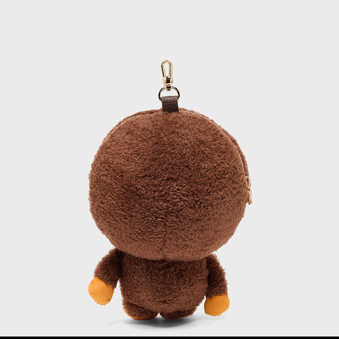 A Bathing Ape Baby Milo Plush Doll Bag brown 105025 3