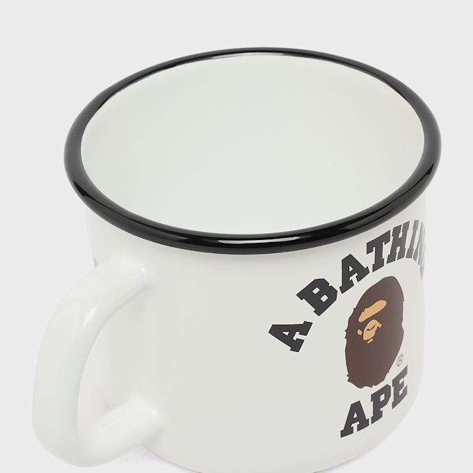 A Bathing Ape Enamel Mug weiß 105030 3