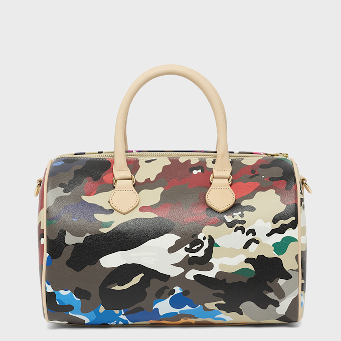A Bathing Ape Hybrid Camo Medium Boston Bag multicolor 105035 3