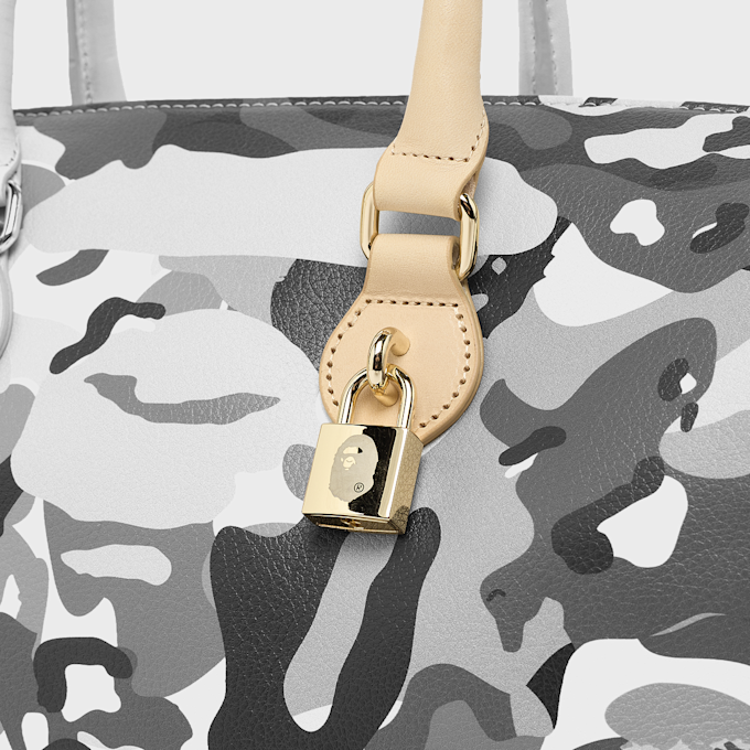 A Bathing Ape Hybrid Camo Medium Boston Bag multicolor 105035 4