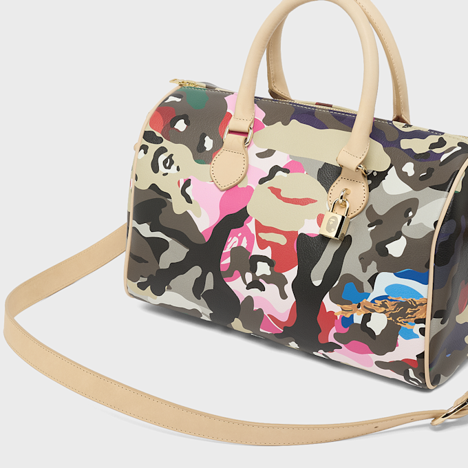 A Bathing Ape Hybrid Camo Medium Boston Bag multi-colour 105035 7