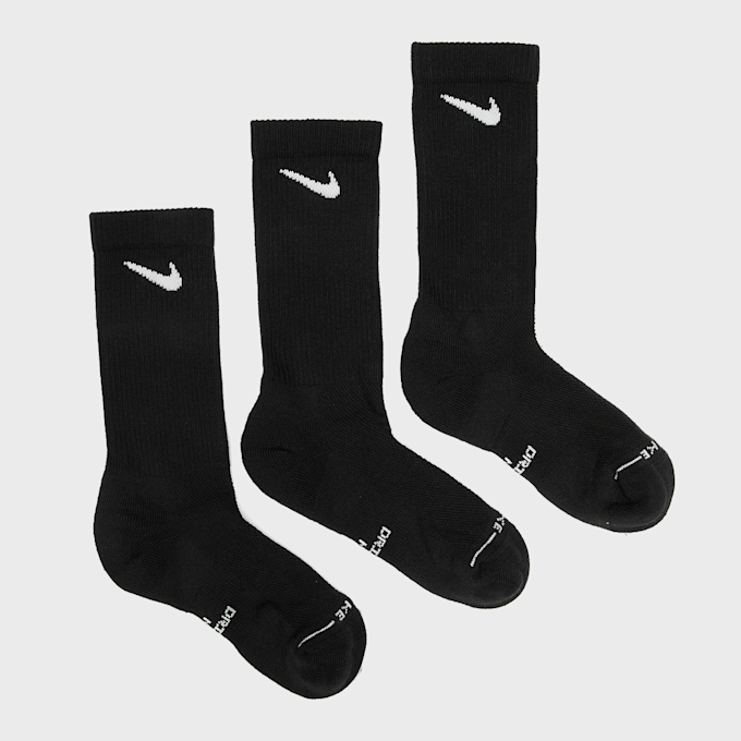 Nike Everyday Lightweight Crew (3 Pack) black 105652 2