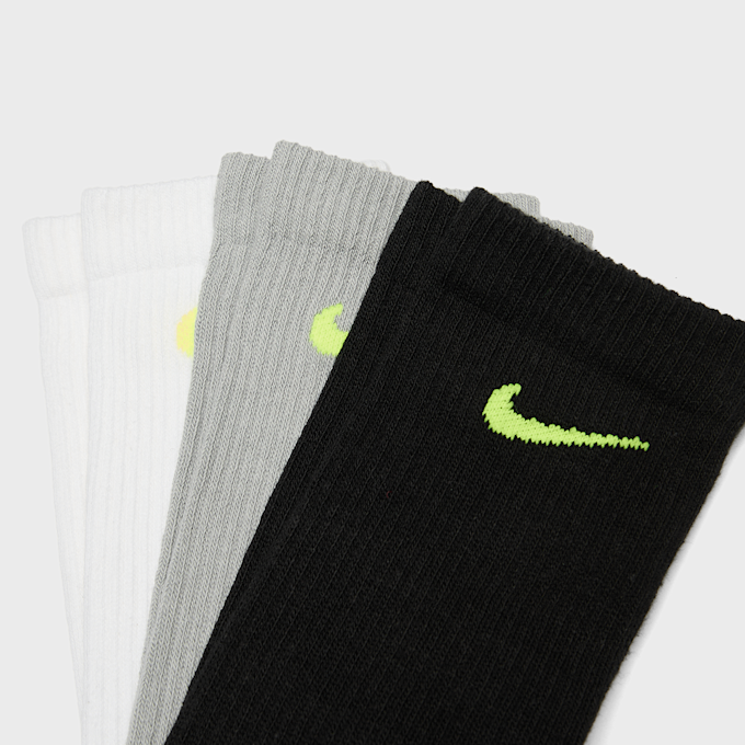 Nike Everyday Lightweight Crew Socks (3 Pack) Schwarz 105653 3