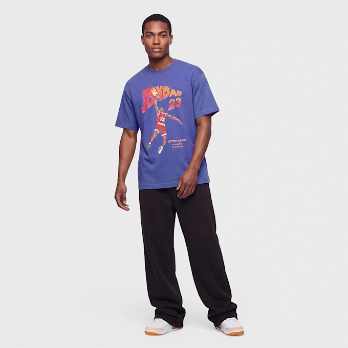 Jordan Brooklyn Graphic T-Shirt Lila 105677 2