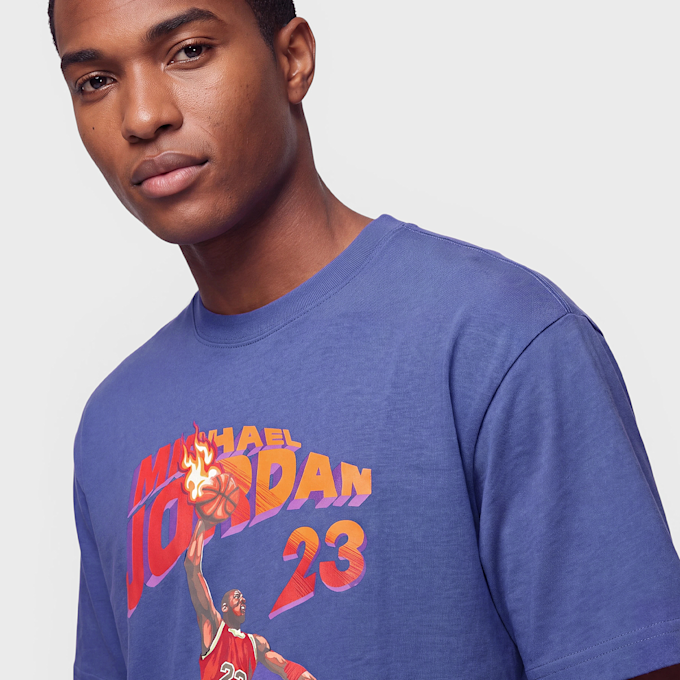 Jordan Brooklyn Graphic T-Shirt purple 105677 3