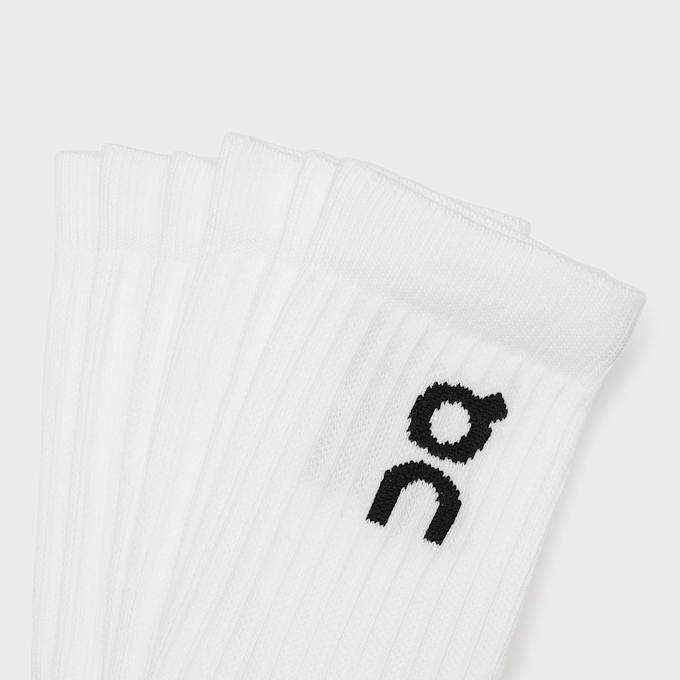 On Logo Sock High 3P weiß 105789 2