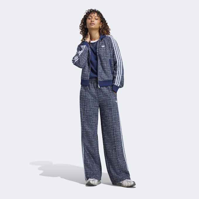 adidas Originals Boucle Vintage Track Top Blau 106182 2