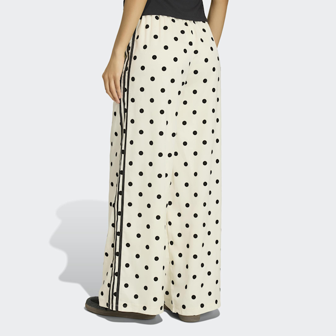 adidas Originals Satin Polka Dots Wide Leg Pant beige 106192 3